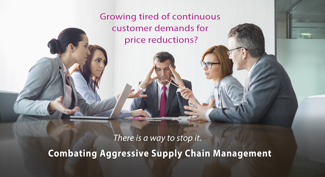 Combating Aggressive Supply Chain Management Strategies and Tactics for Leveling the Playing Field